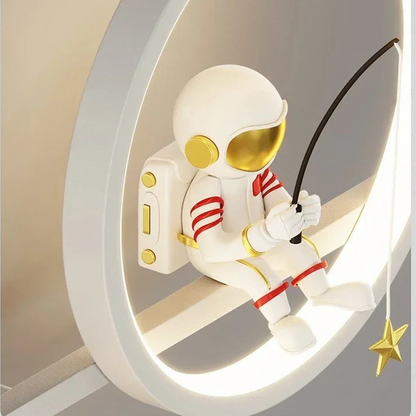 LuxRoyale Star Projection Wall Light For Kids, Moon Glow LED Night Lamp