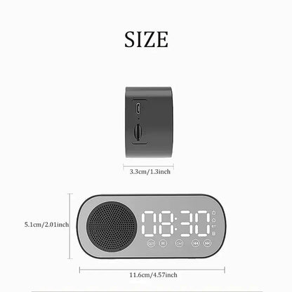 Bluetooth-Wecker mit LED-Display und FM-Radio