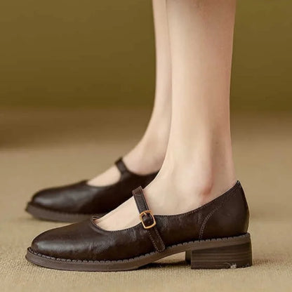 Arlet - Polished Mary Jane Shoes