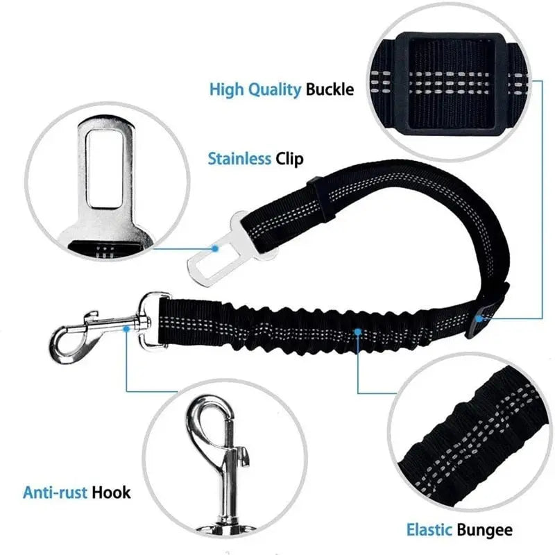 Pet Seat Belt Leash billede 13