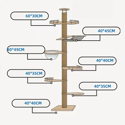 Kattenboom 5 etages