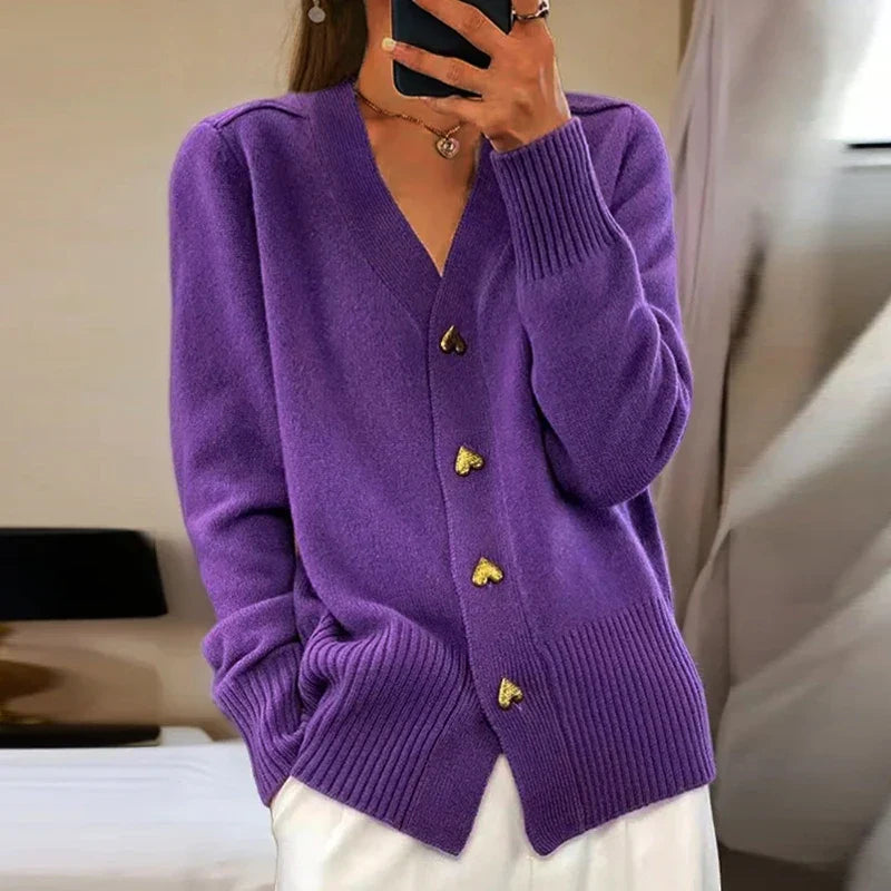 Soft Spring Knit Cardigan for Women
