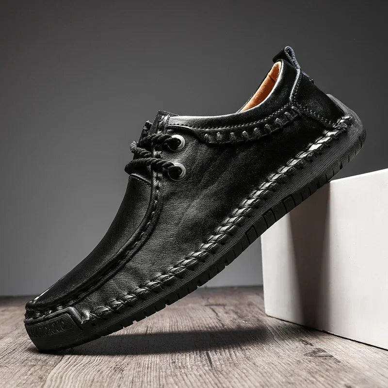 Ryder - Mocassins Classiques Cousus à la Main et à Lacets
