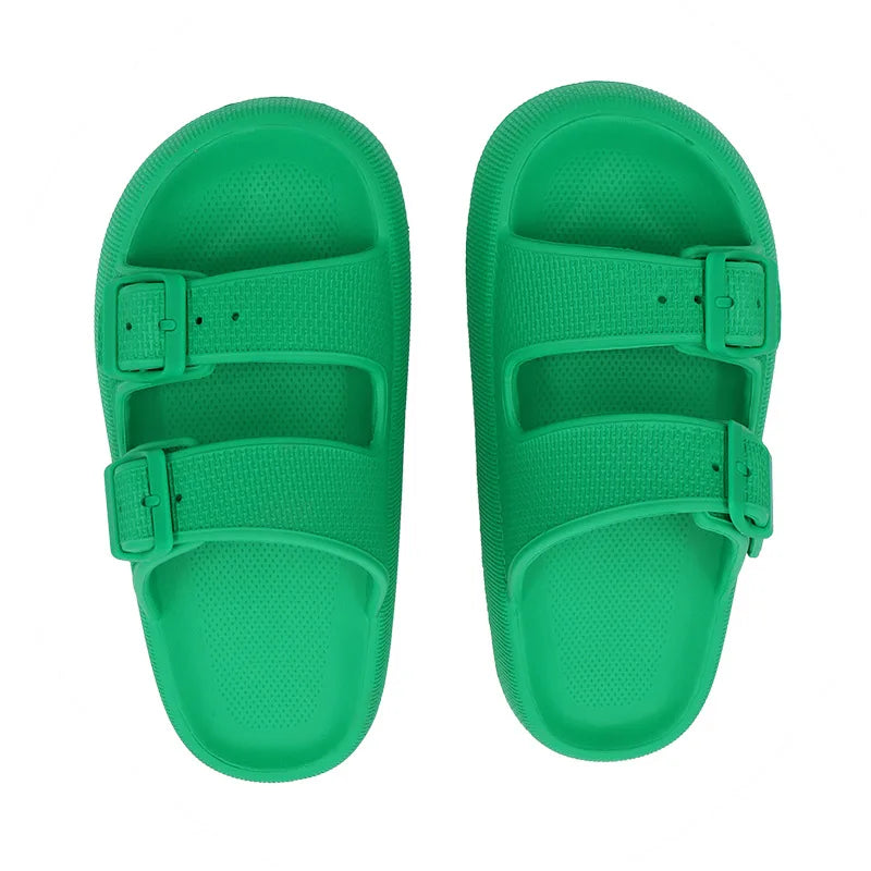 Torvessa Unisex Slides med Dobbeltrem og Justerbare Spænder