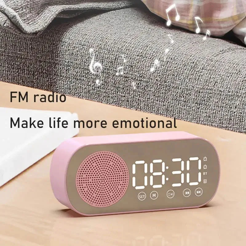 Bluetooth-Wecker mit LED-Display und FM-Radio