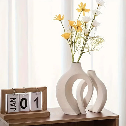 Zestaw wazonów ceramicznych