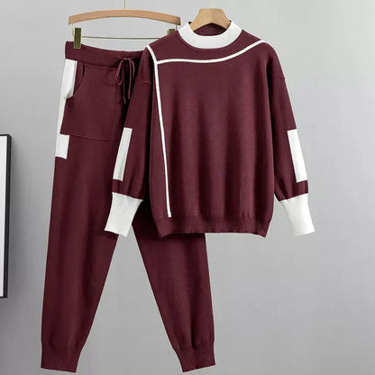 Kaitlyn | Women casual Lounge sweater pants set