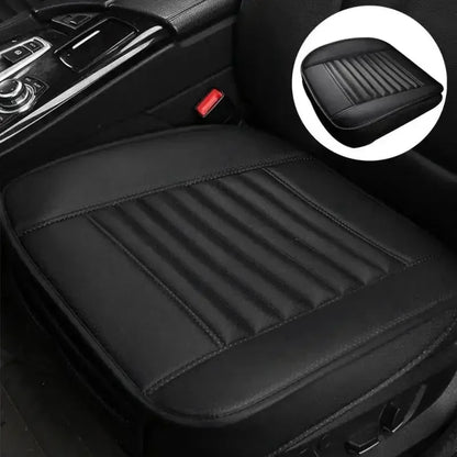 Autositzauflage DriveLuxe | Ademend PU-lederen zitkussen | Antislip & Comfortabel | Geschikt voor alle seizoenen & voertuigtypen
