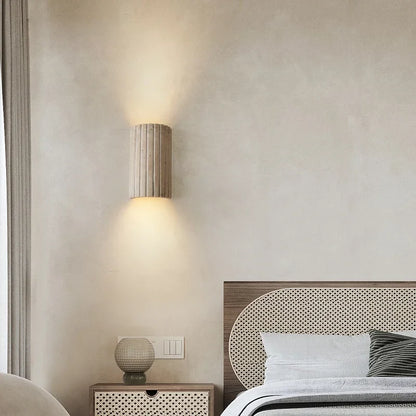 TerraLume Wabi-Sabi Travertin LED Wandlamp