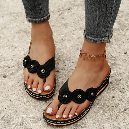 Orthopädische Sommerschuhe für Damen – Stilvolle, bequeme Fußunterstützung