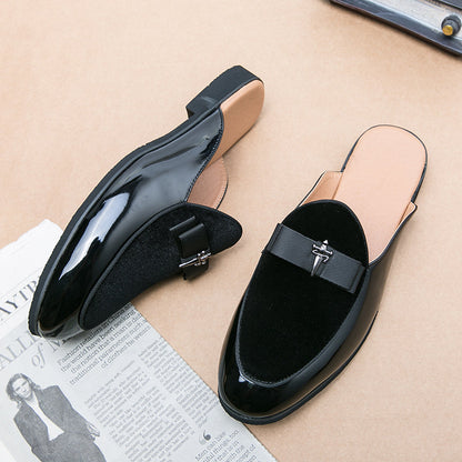 Thomas – Mocassins à Enfiler avec Semelle Plate et Talon Rond