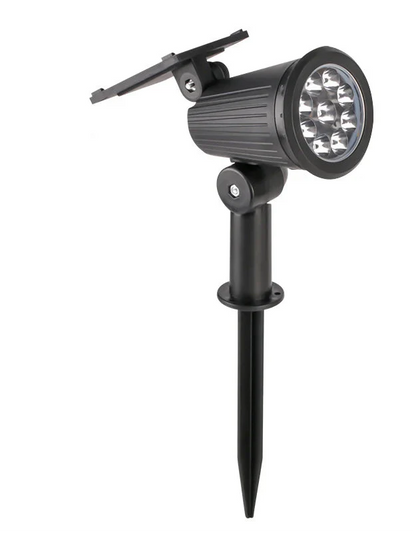 Luminara LED Solar Gartenstrahler mit Erdspieß und Farbmodus