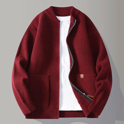 NOVAN | RIB KNIT JACKET