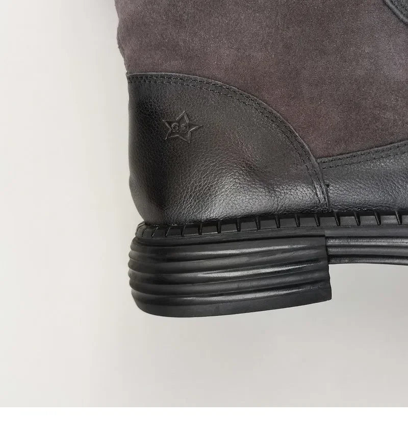 Aubrey | Shearling Riding Boots