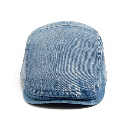 Stonewash Denim Driver Cap — Aluvema