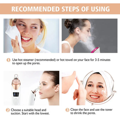 Elektromos Pattanás Eltávolító és Arcápoló - ClearSkin Pro