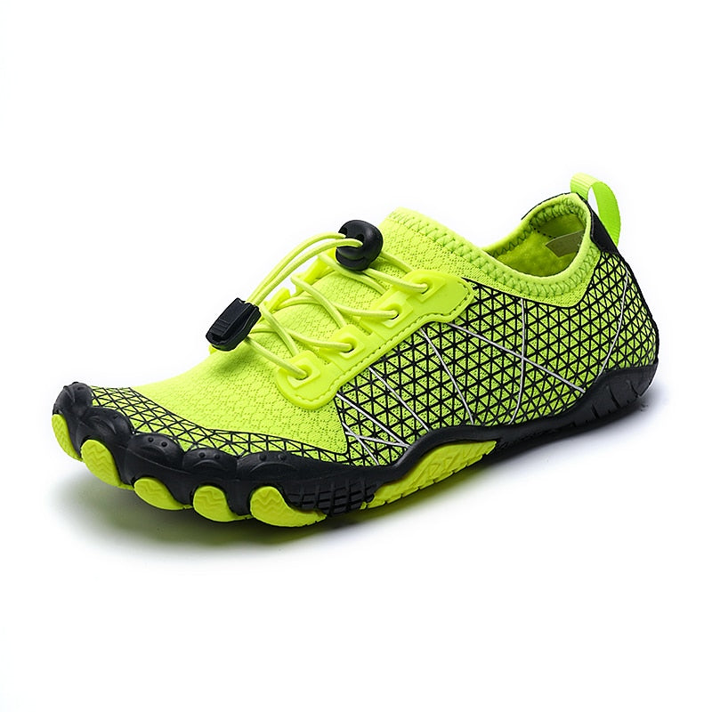 Men's Barefoot Breathable Mesh Lightweight Rubber Walking Shoes