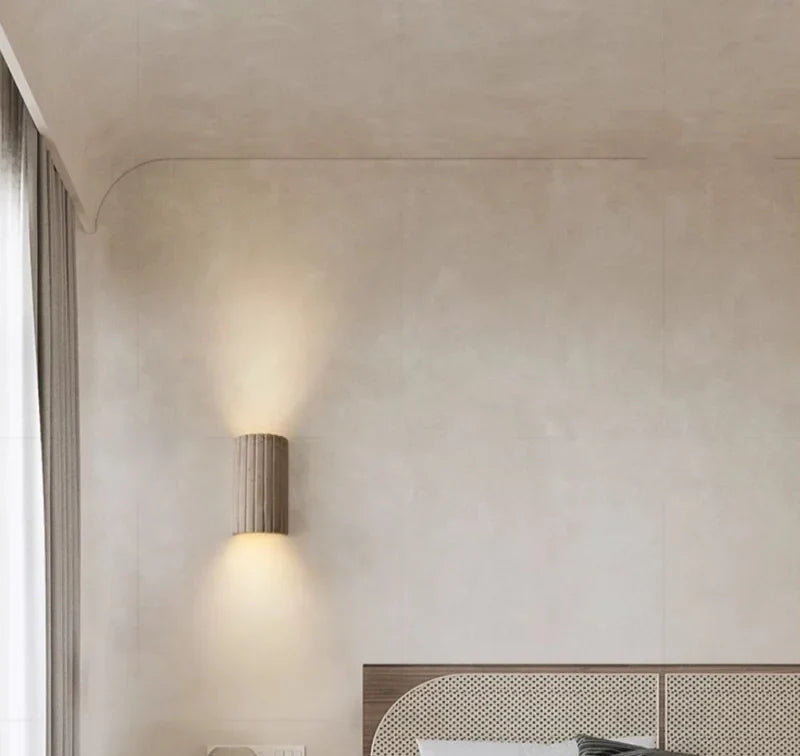 TerraLume Wabi-Sabi Travertin LED Wandlamp