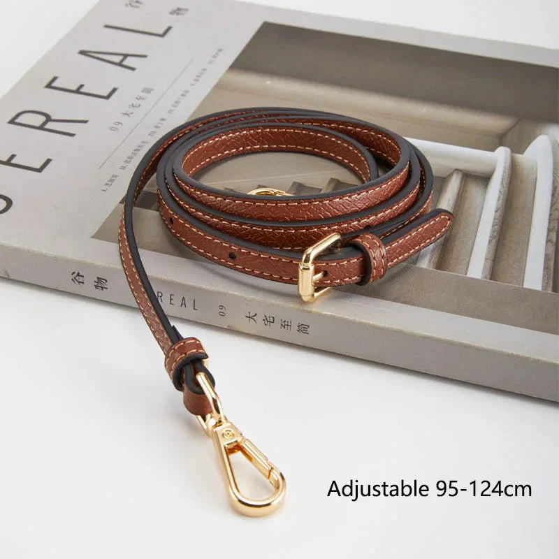 Leather Crossbody Strap for Longchamp Mini Bag TARHUS  Women Accessories