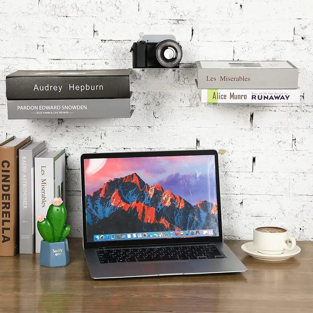 Libreleviosa®: Invisible Wall-Mounted Book Shelves for a Harry Potter-Inspired Library