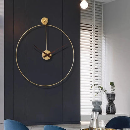 TimeSleek - Moderne Wandklok Voor Moeiteloze Elegantie