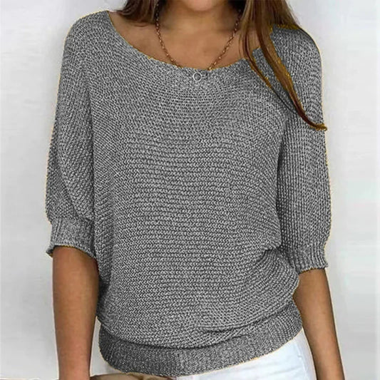 Cuello redondo elegante