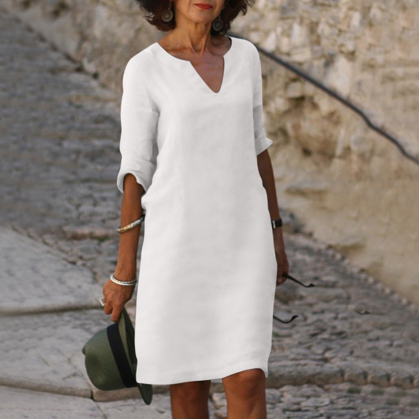Women’s Stylish Summer Dress Lightweight Comfortable Elegant Everyday Holiday Wear
