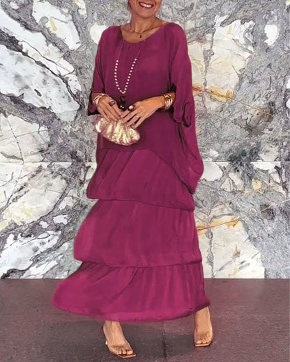 Nuvira™ – Elegant Maxi Dress
