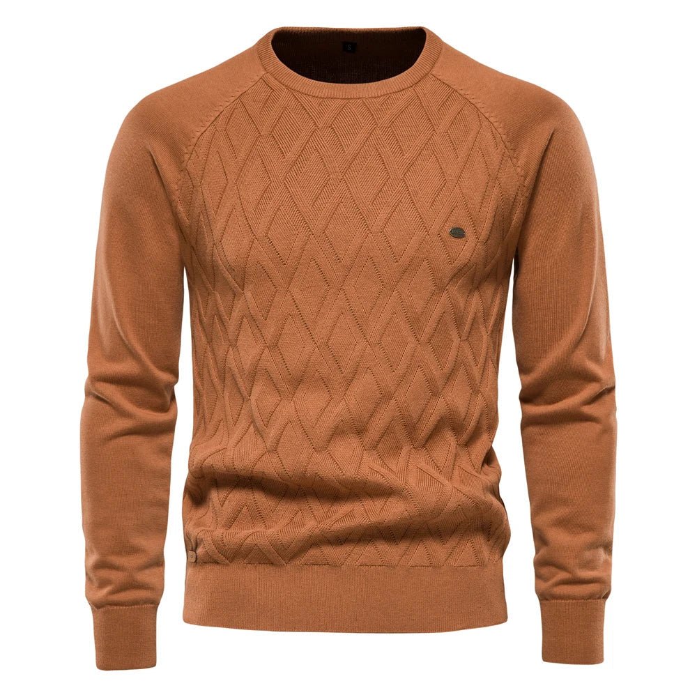 Theodor | Jersey de hombre con diseño de rombos