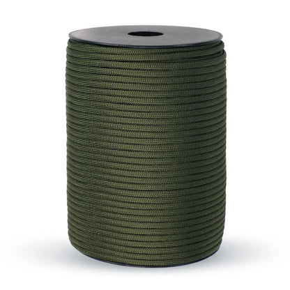 100m Norvo Survival Paracord – 9-Kern Militaire 550 Paracord Touw voor Outdoor & Handwerk Vestragear