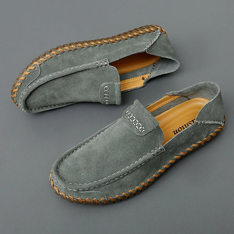 Moretti Roseville Suede Loafers