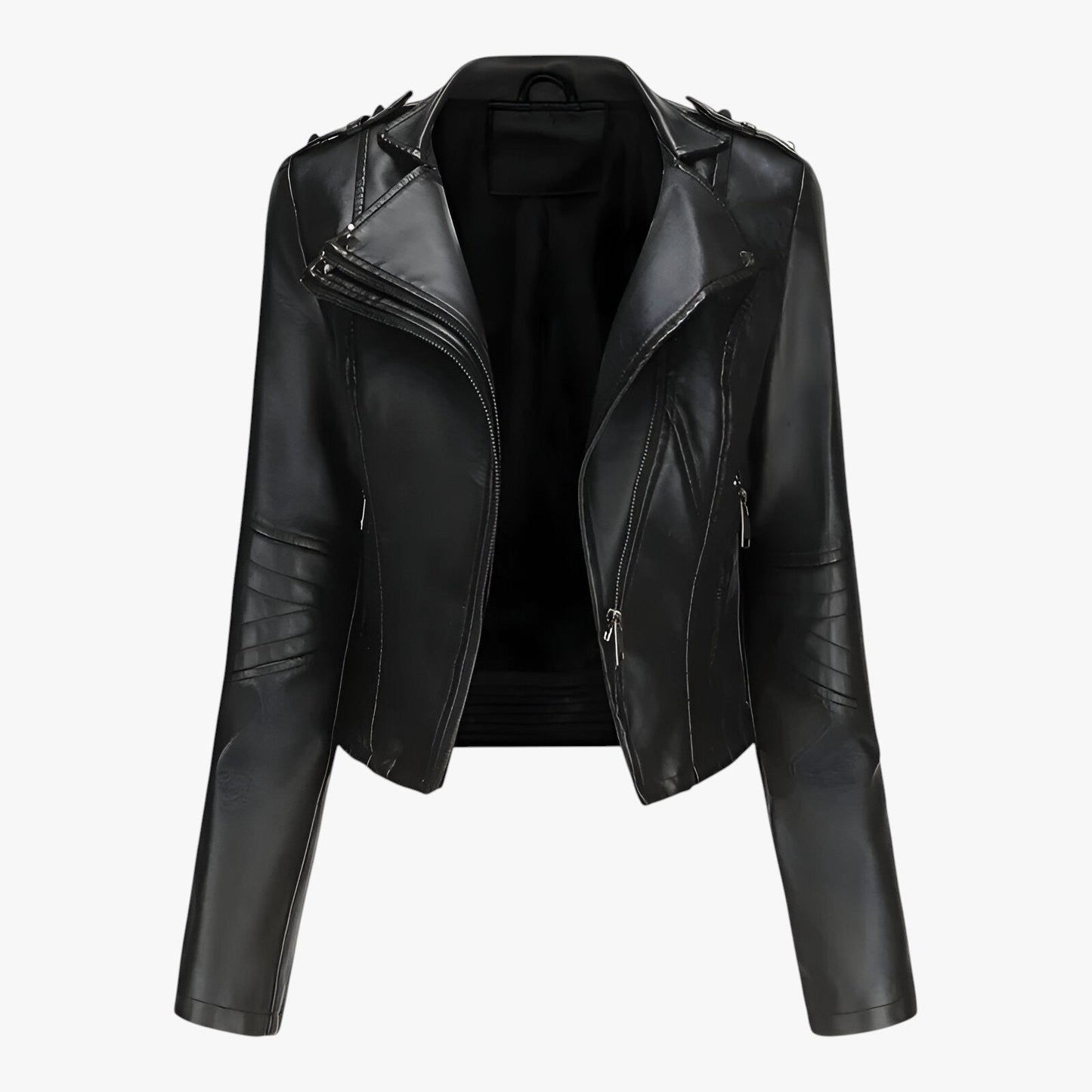 Kurze Lederjacke – Garderobe