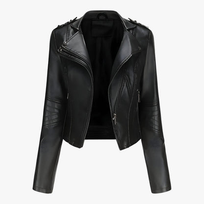 Kurze Lederjacke – Garderobe