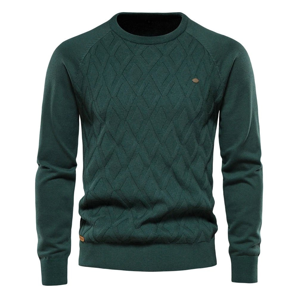 Theodor | Jersey de hombre con diseño de rombos
