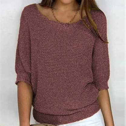 Cuello redondo elegante