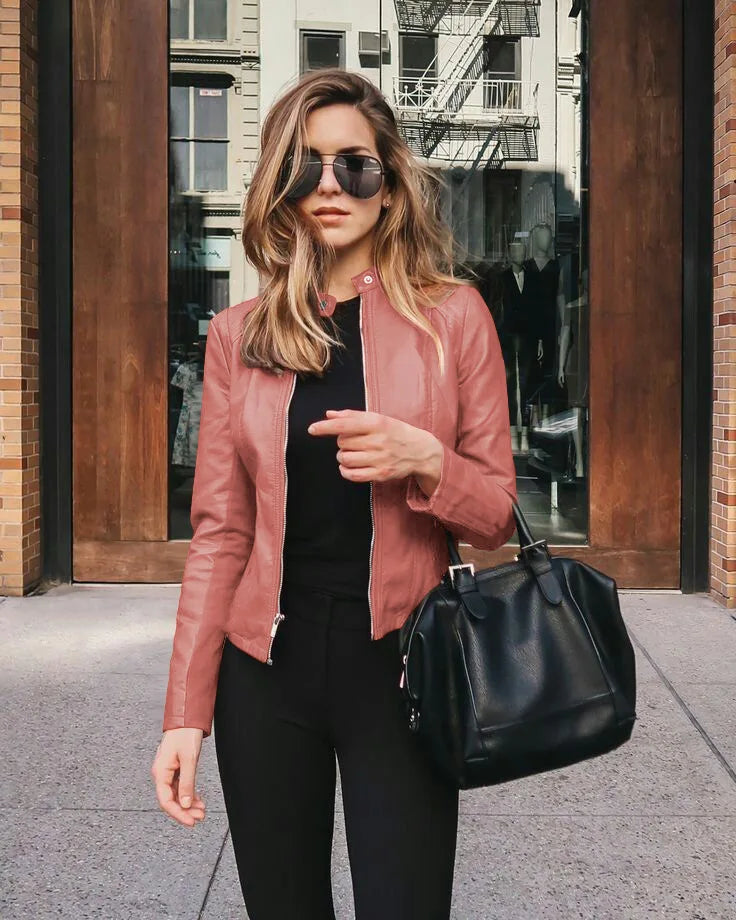 Lysanne – Elegante und trendige Lederjacke für einen anspruchsvollen Look - Roborro