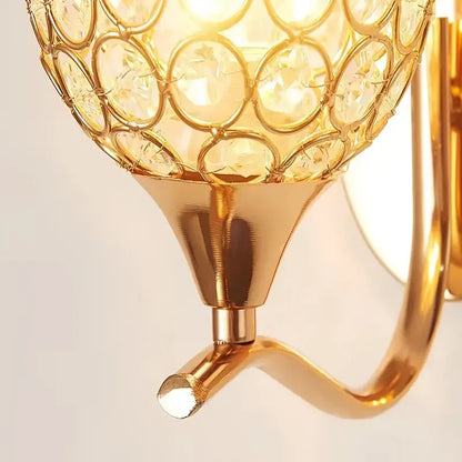 AureliaLux – Moderne Kristallen Wandlamp
