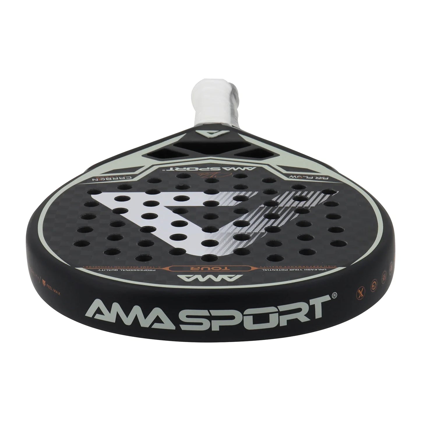 Raquette De Padel Carbone 12K Équilibre Moyen