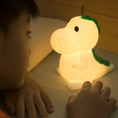 LumiGlow – Wiederaufladbares Nachtlicht mit 7 Farben und Touch-Steuerung