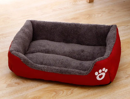 CloudBed - Square Nest Dog Bed – Washable Cotton Pet Sofa Bed for Small, Medium & Large Dogs