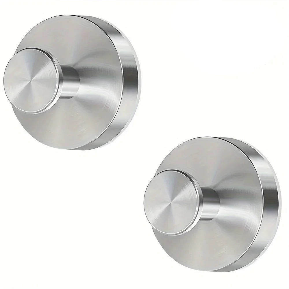 Herbruikbare Roestvrijstalen Zuignap Haak - Waterdichte Wandhaak - Zonder Boren - Wandhouder voor Keuken en Badkamer - Handdoek- en Kledinghaak