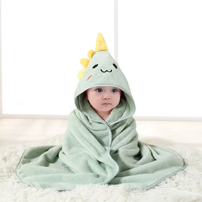 Zachte Baby Badcape™ – Met Capuchon & Schattig Design