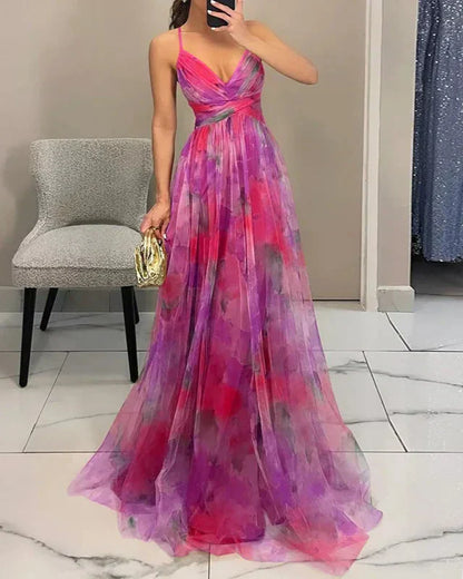 Madalena - Vestido Longo Floral