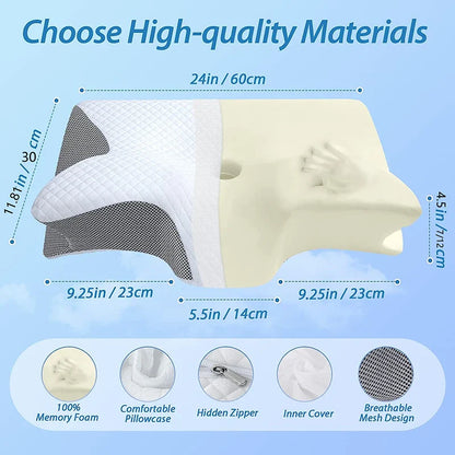 BeautySleepLab™ Sleep Support Pillow