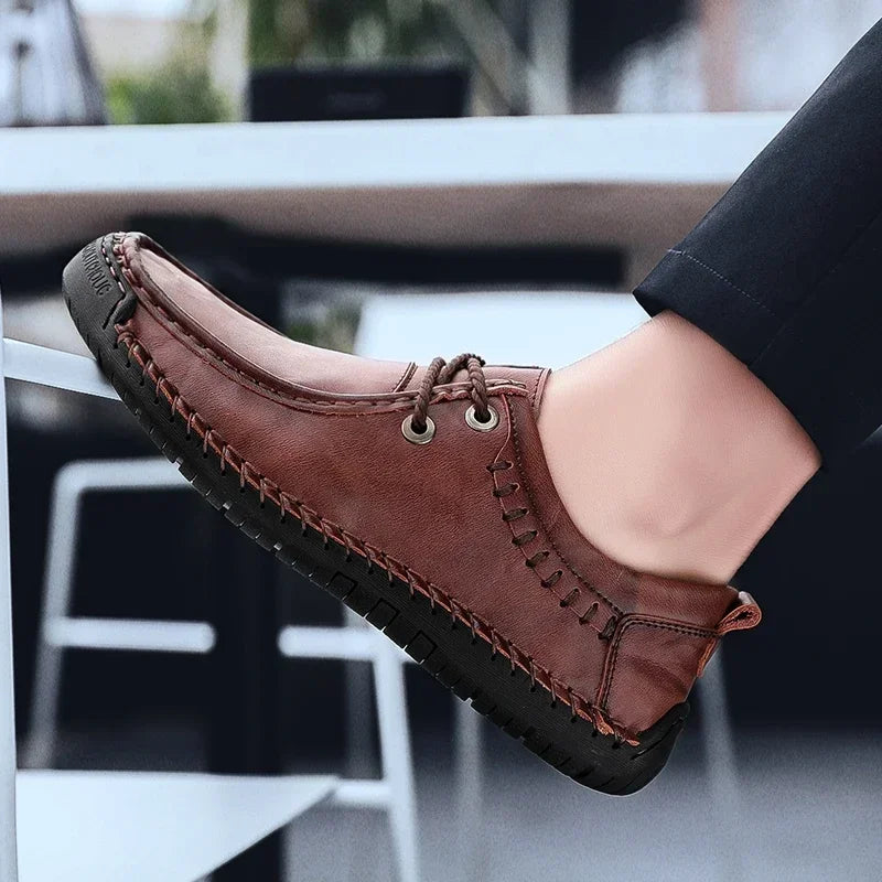 Ryder - Mocassins Classiques Cousus à la Main et à Lacets