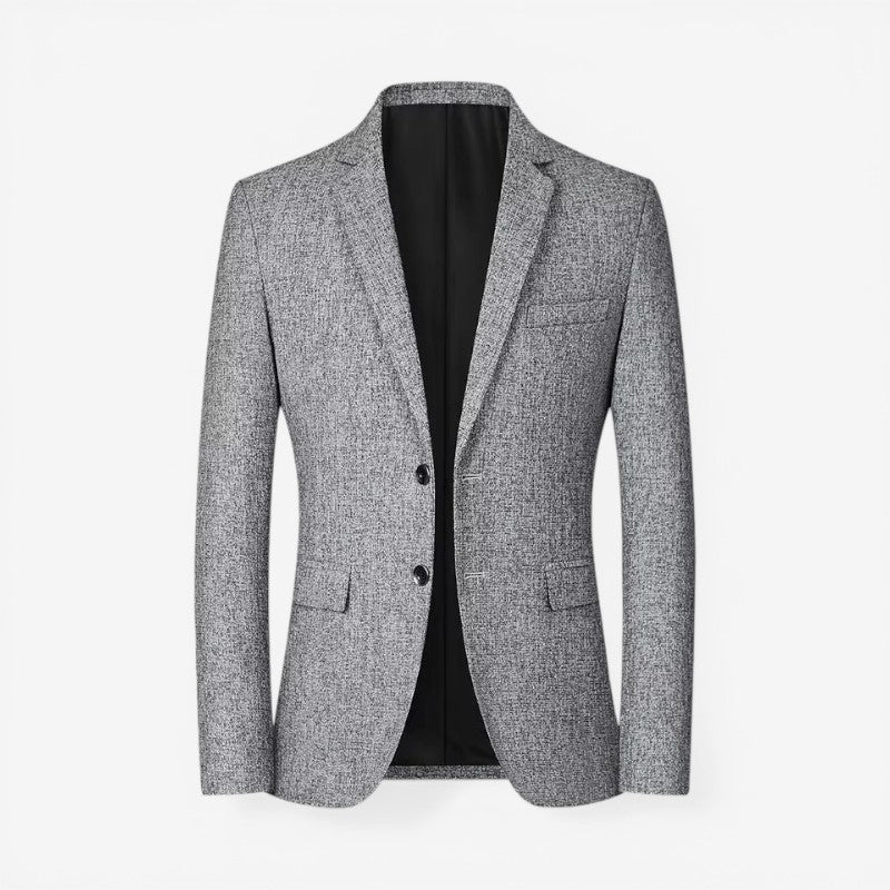 Men’s Slim Fit Long Sleeve Blazer for Office & Events