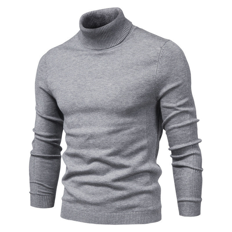 Eames | Warm Knitted High Neck Sweater For Men