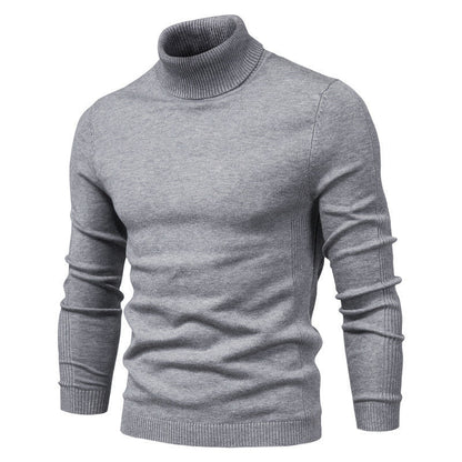 Eames | Warm Knitted High Neck Sweater For Men