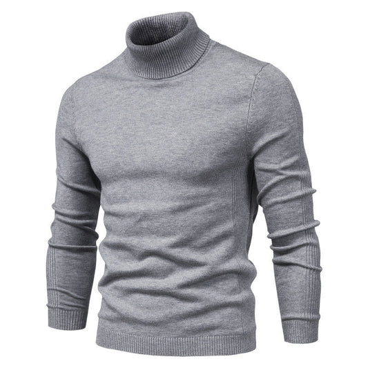 Eames | Warm Knitted High Neck Sweater For Men