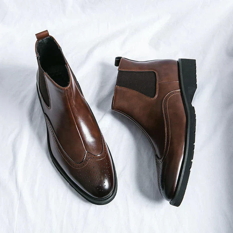 Adrian | Chelsea-Stiefel aus echtem Leder